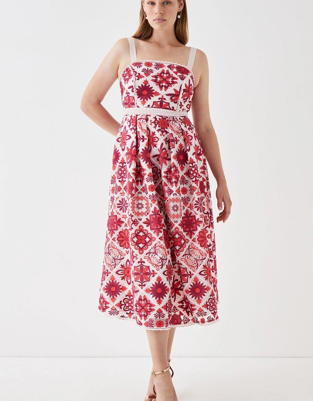 Tile Embroidered Sundress, 4 of 3