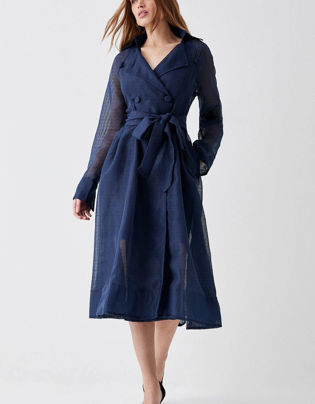 Organza Trench Dress, 5 of 4