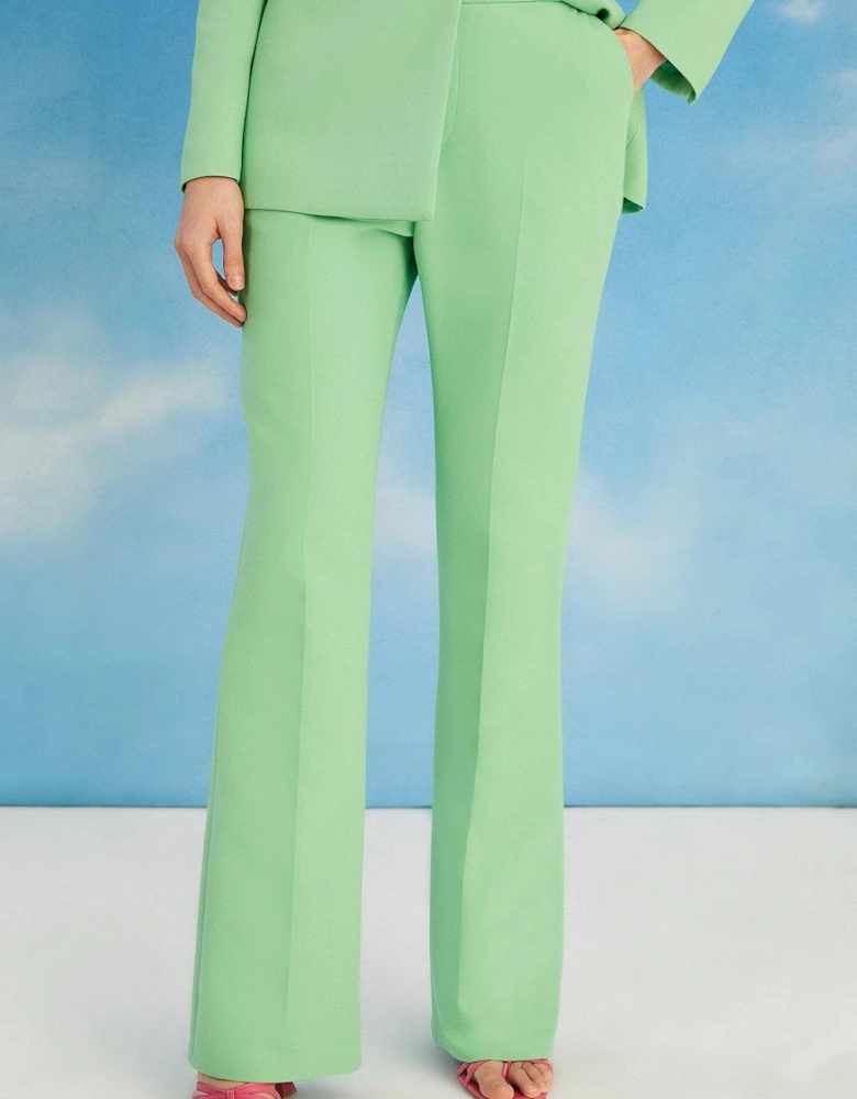 Lisa Tan Fitted Flare Trouser