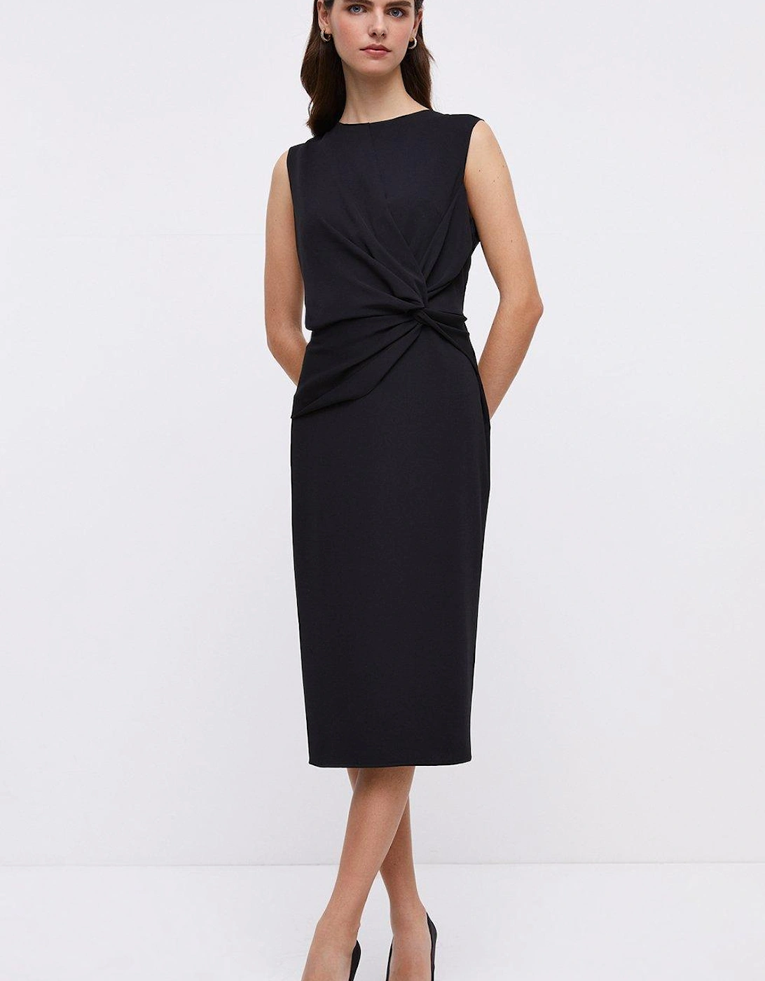 Twist Detail Midi Dress, 5 of 4