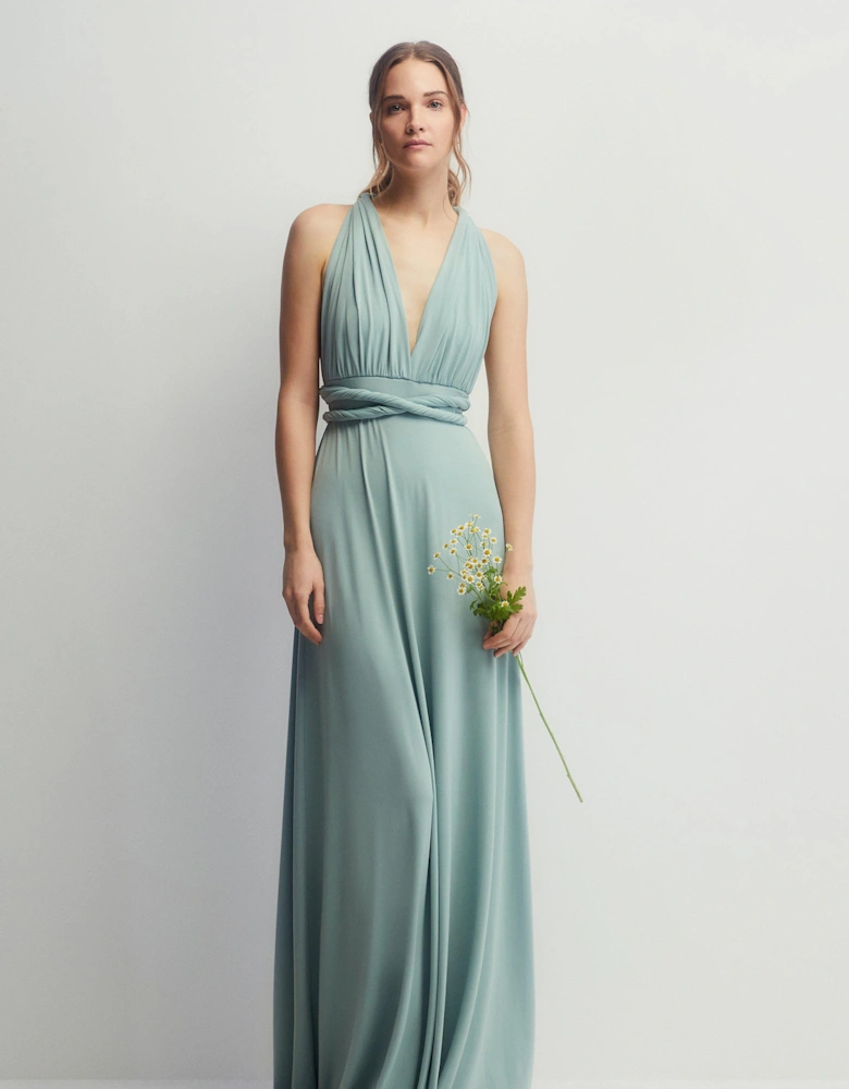 Multiway Slinky Jersey Bridesmaids Maxi Dress