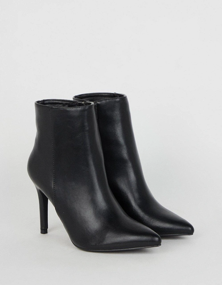 Tori Pointed High Heel Stiletto Ankle Boots