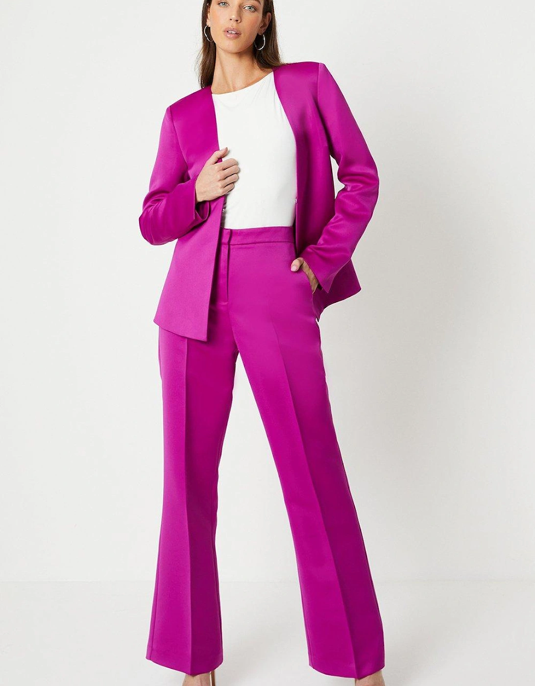 Tailored Satin Trouser, 5 of 4