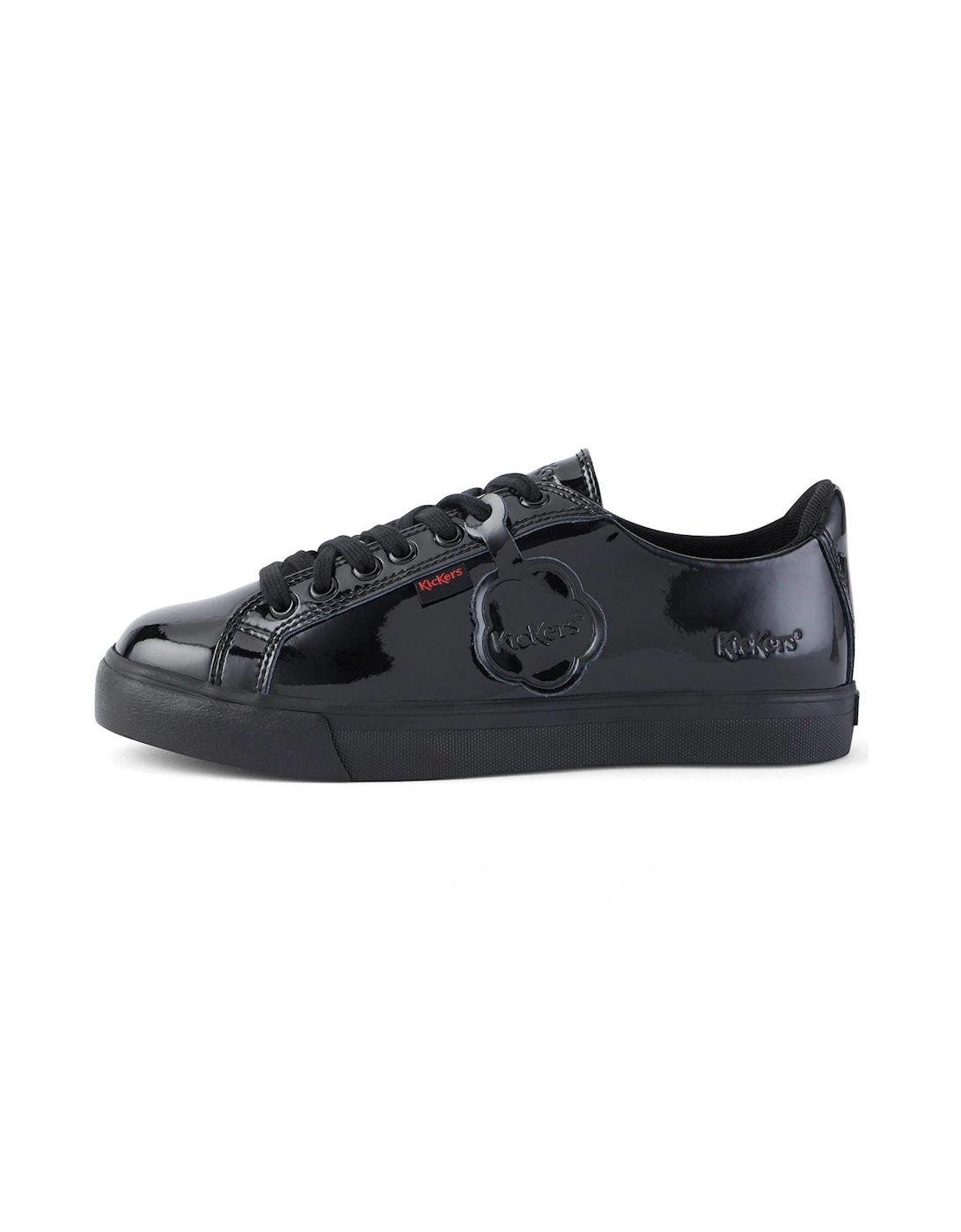 Tovni Lacer in Black Patent Leather, 2 of 1