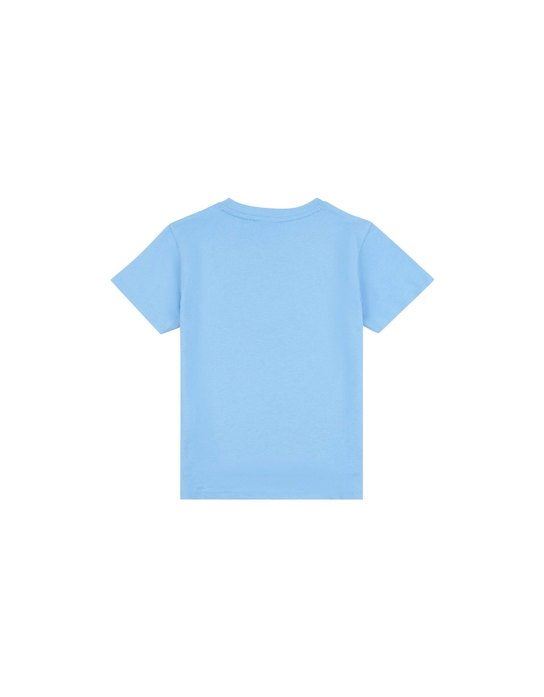 Girls Tonal Short Sleeve T-shirt - Della Robbia Blue