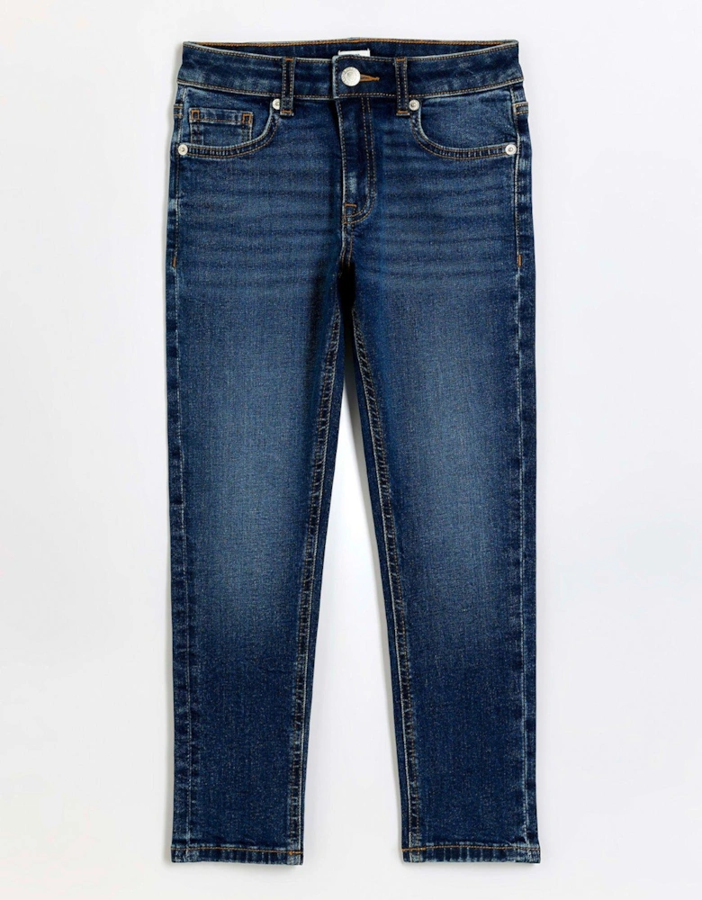 Boys Relaxed Slim Jeans - Blue