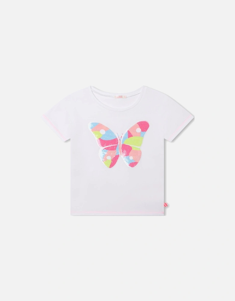 White Butterfly Top