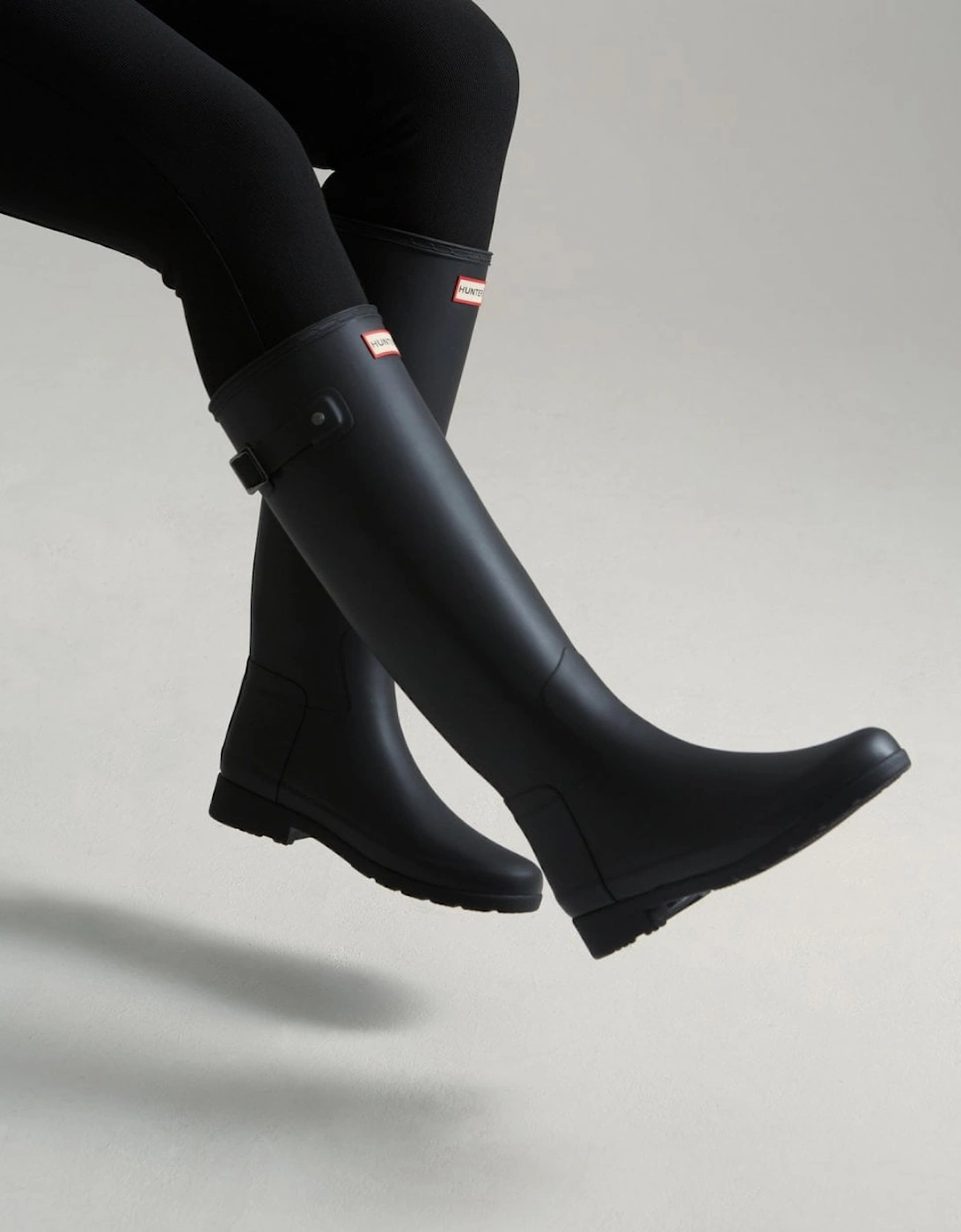 Refined Logo Tall Slim Fit Womens Boots