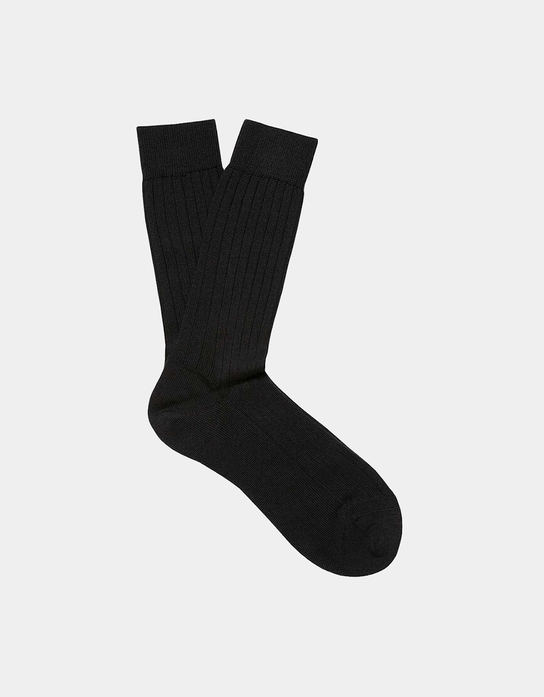Rib Sock - Black, 3 of 2
