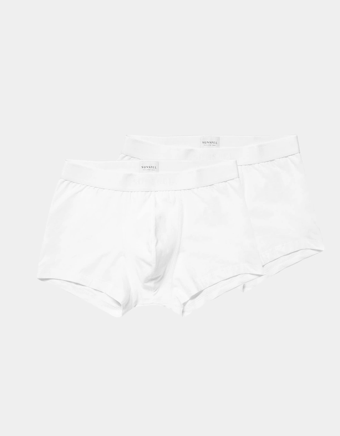 Double Pack Stretch Trunk - White, 4 of 3