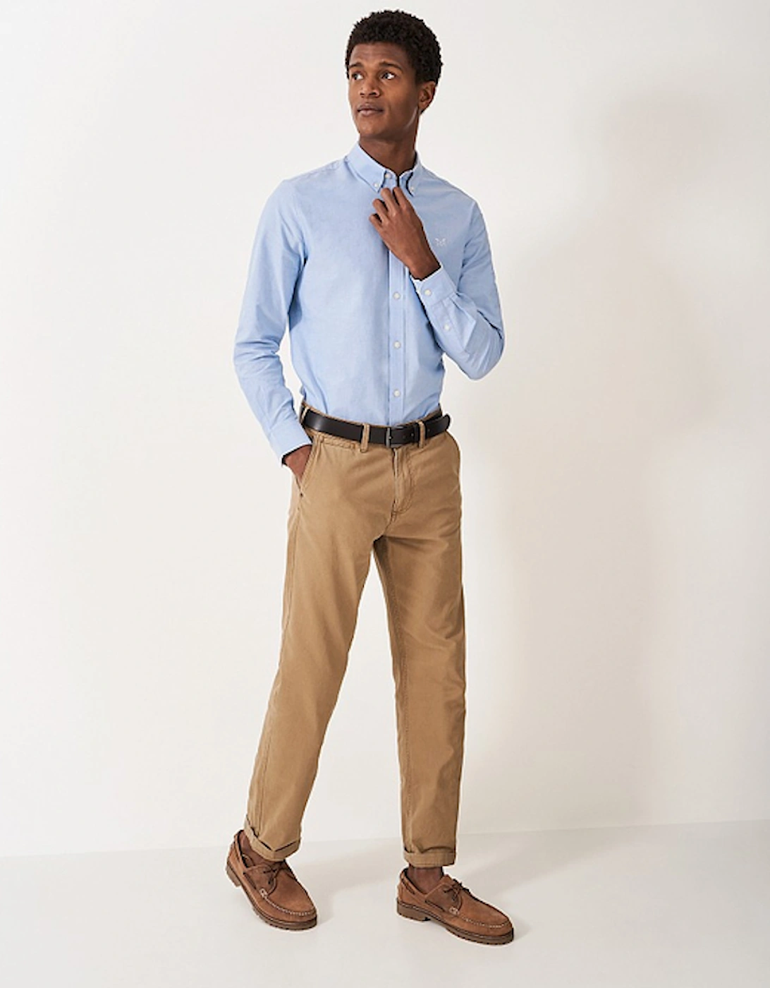 Men's Slim Oxford Shirt Sky