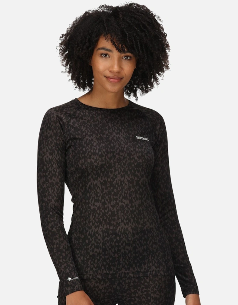 Womens Bampton Wicking Long Sleeve Base Layer Top