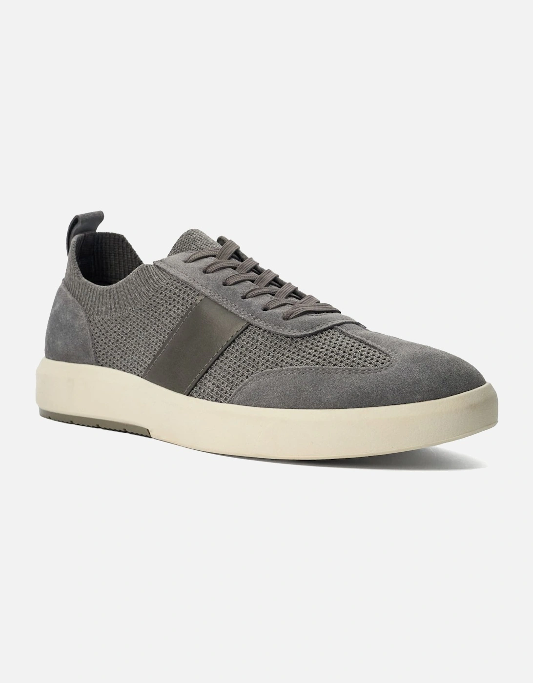 Mens Trailing - Knitted Lace-Up Trainers, 6 of 5