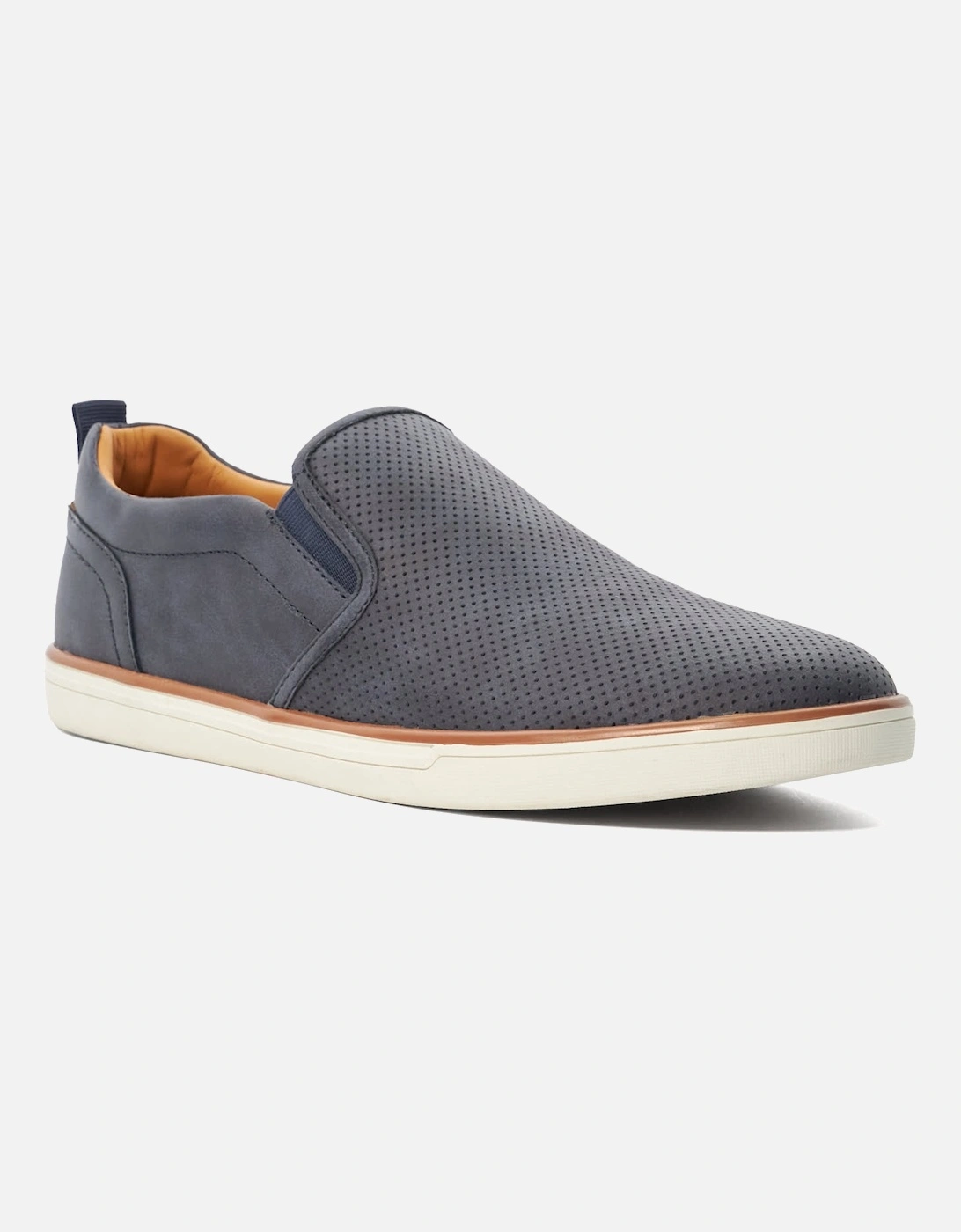 Mens Totals - Perforated Embossed Casual Shoes, 5 of 4