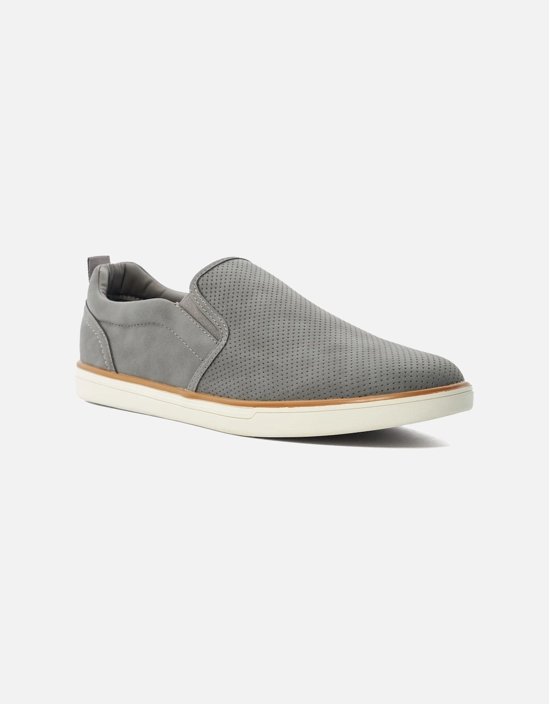 Mens Totals - Perforated Embossed Casual Shoes, 6 of 5