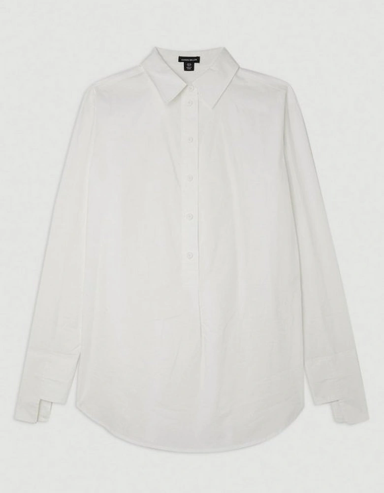 The Founder Cotton Poplin Woven Shirt