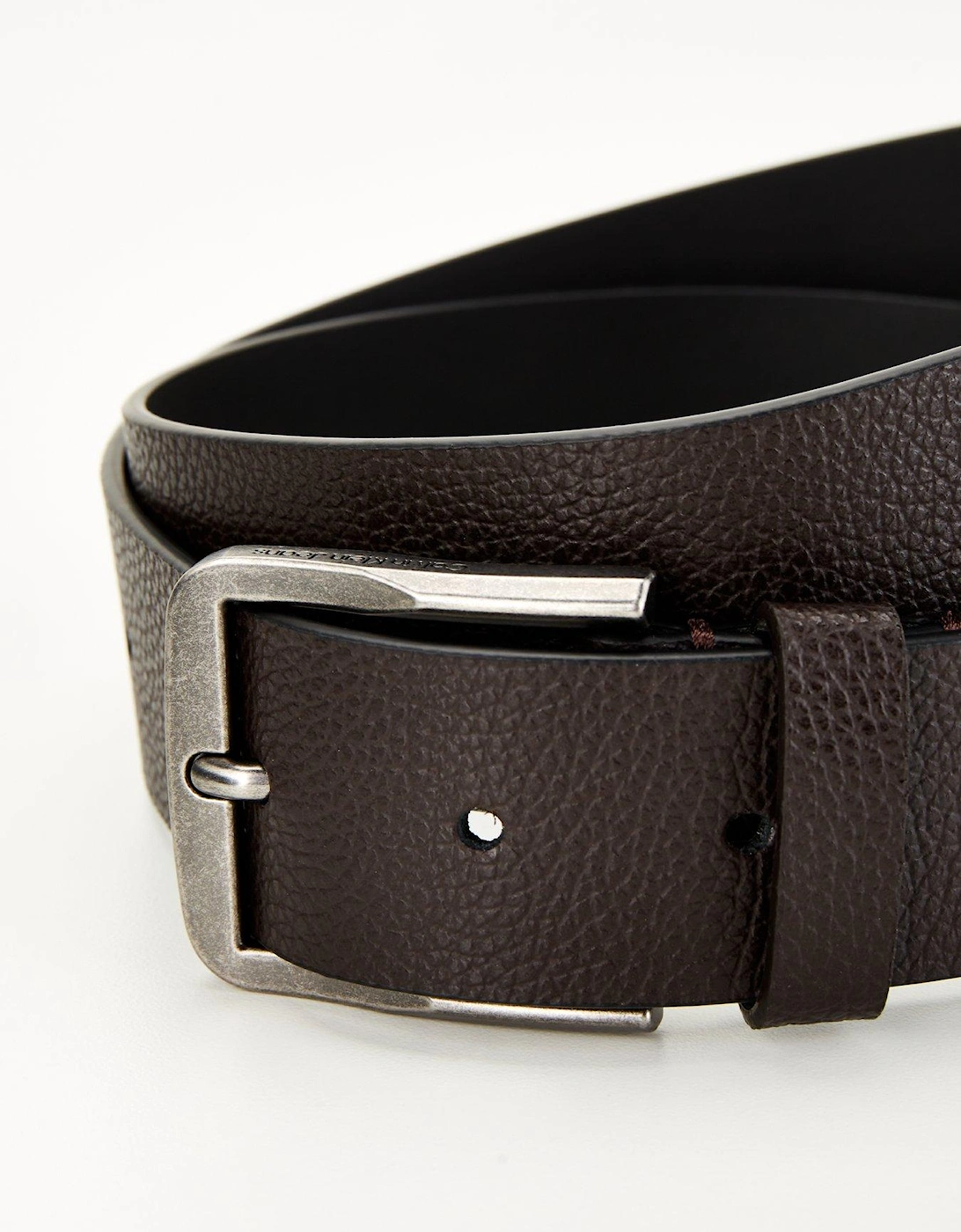 Classic Flat Leather Belt 35mm