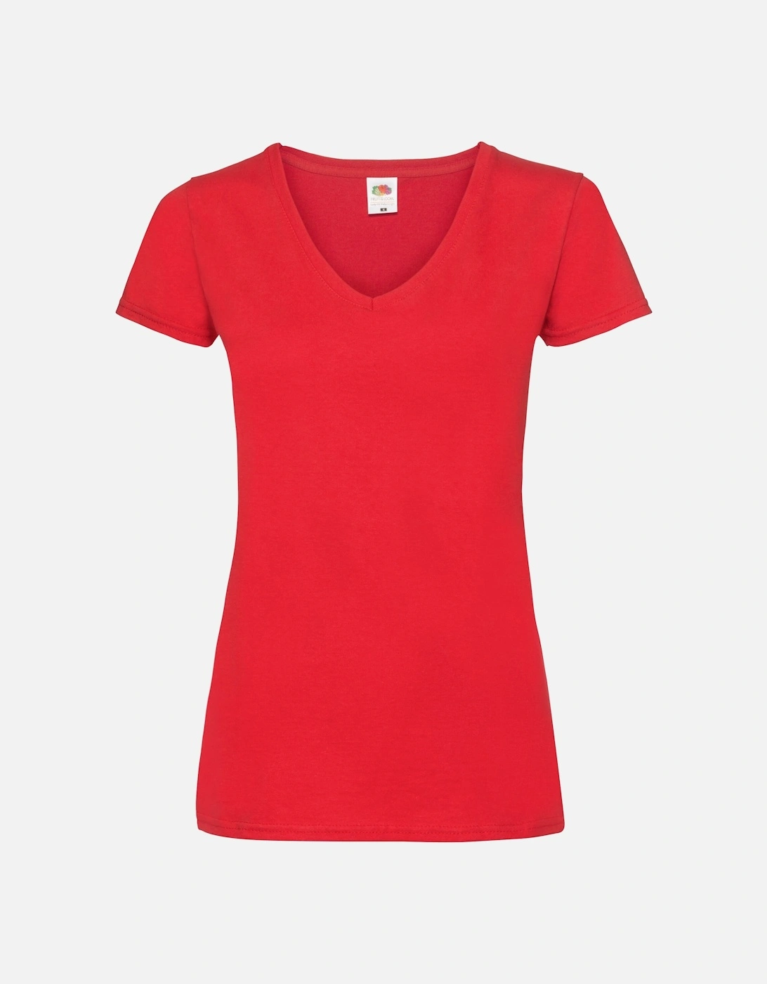 Womens/Ladies V Neck Lady Fit T-Shirt, 5 of 4