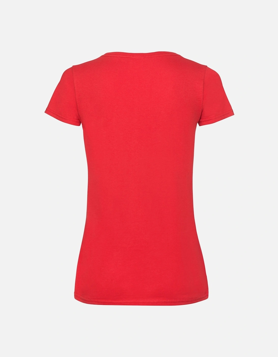 Womens/Ladies V Neck Lady Fit T-Shirt