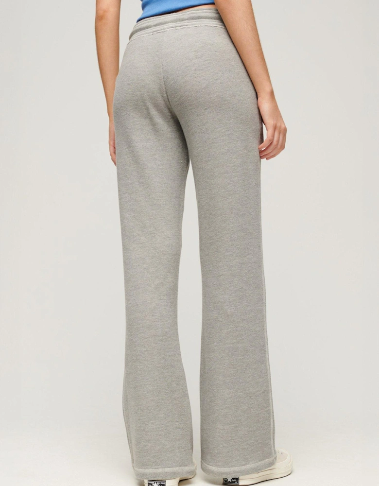 Low Rise Flare Joggers - Grey