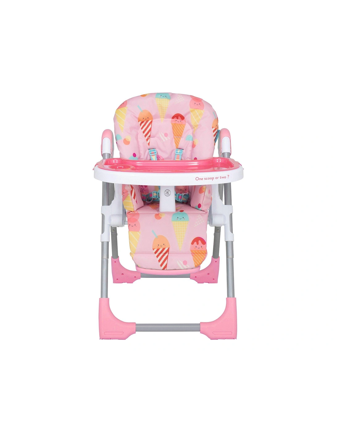 Noodle 0+ Highchair, with Newborn Recline - Ice Ice Baby