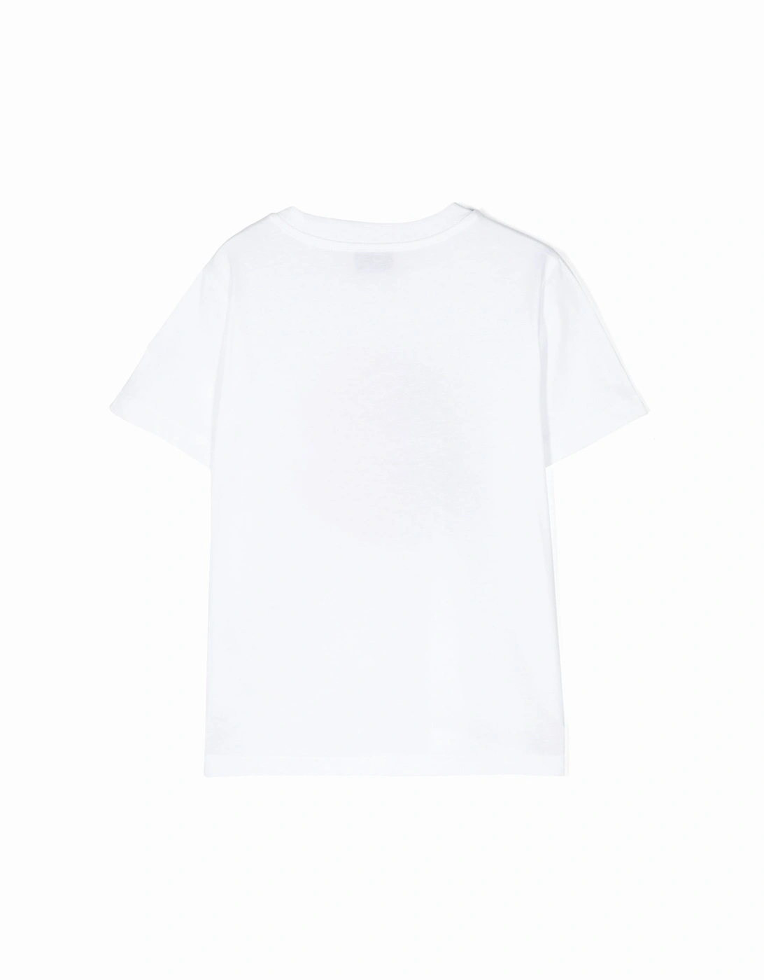 Kids Scribble Logo T-shirt White