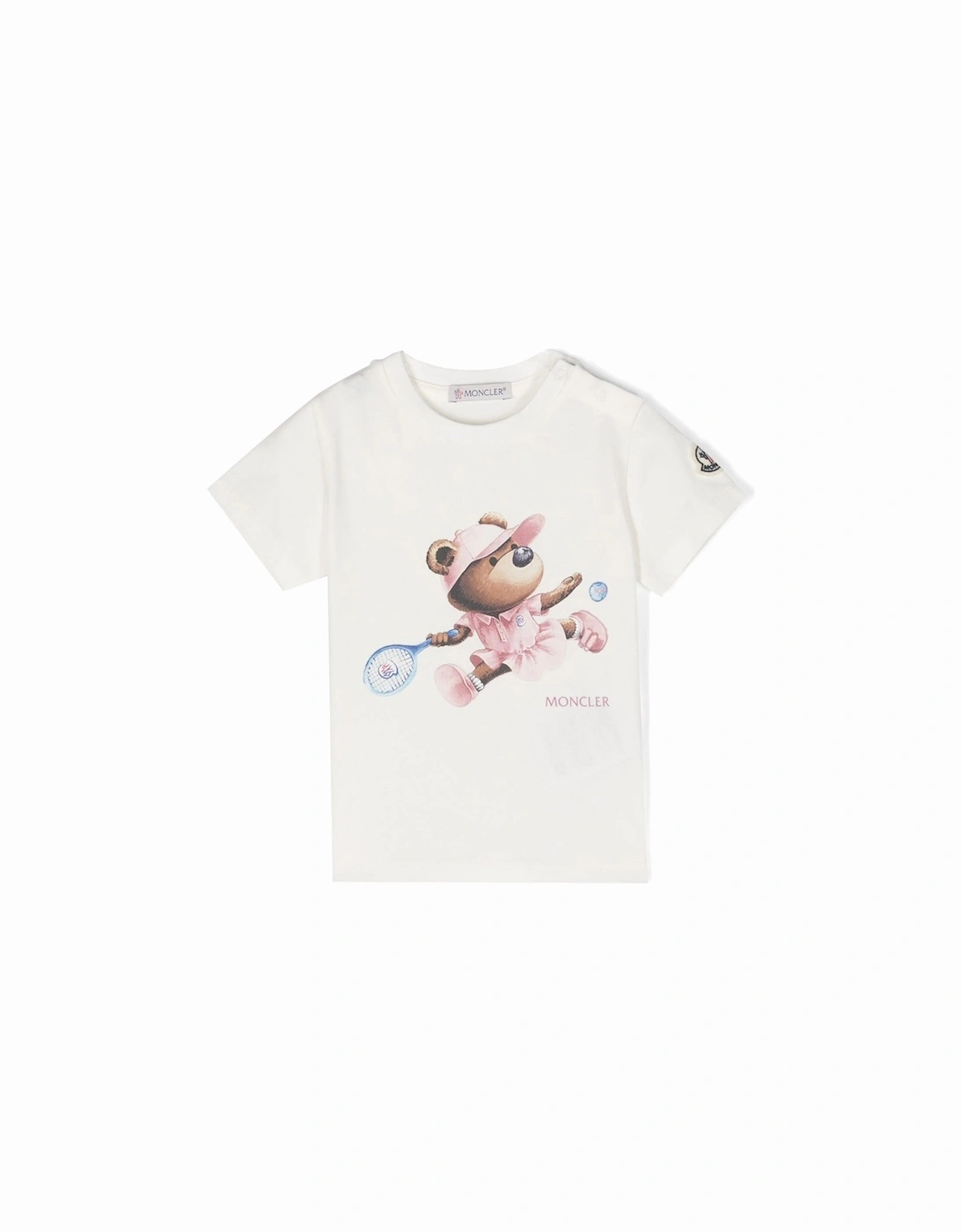 Baby Printed Graphic T-shirt White, 6 of 5
