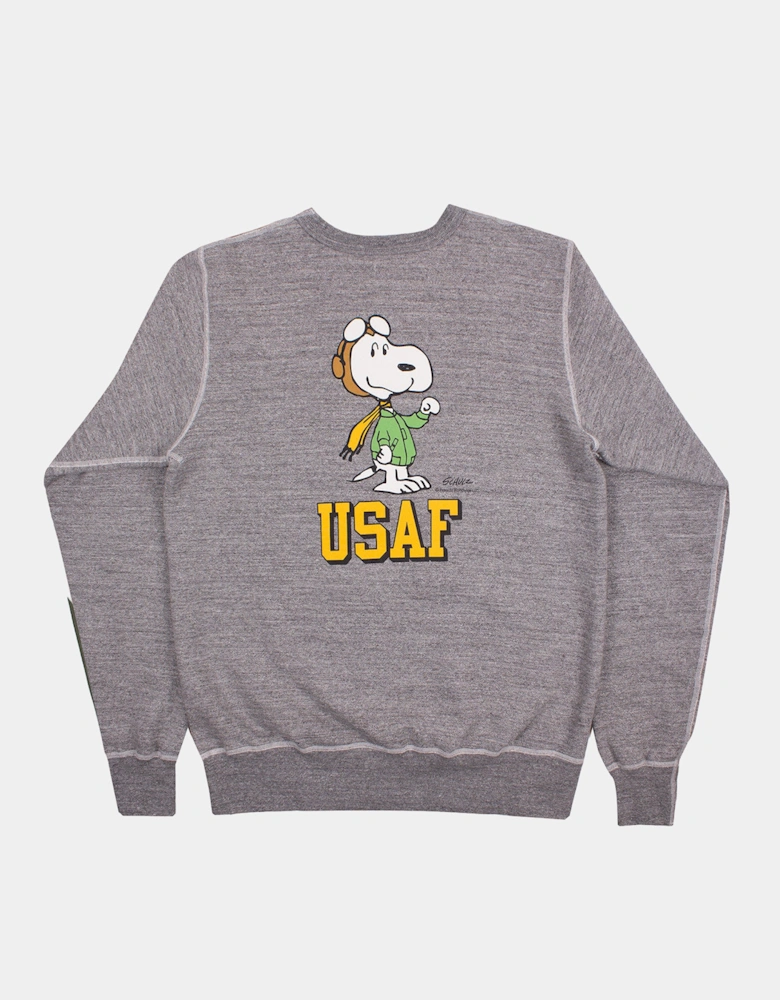 x Peanuts US Air Force Sweatshirt - Grey