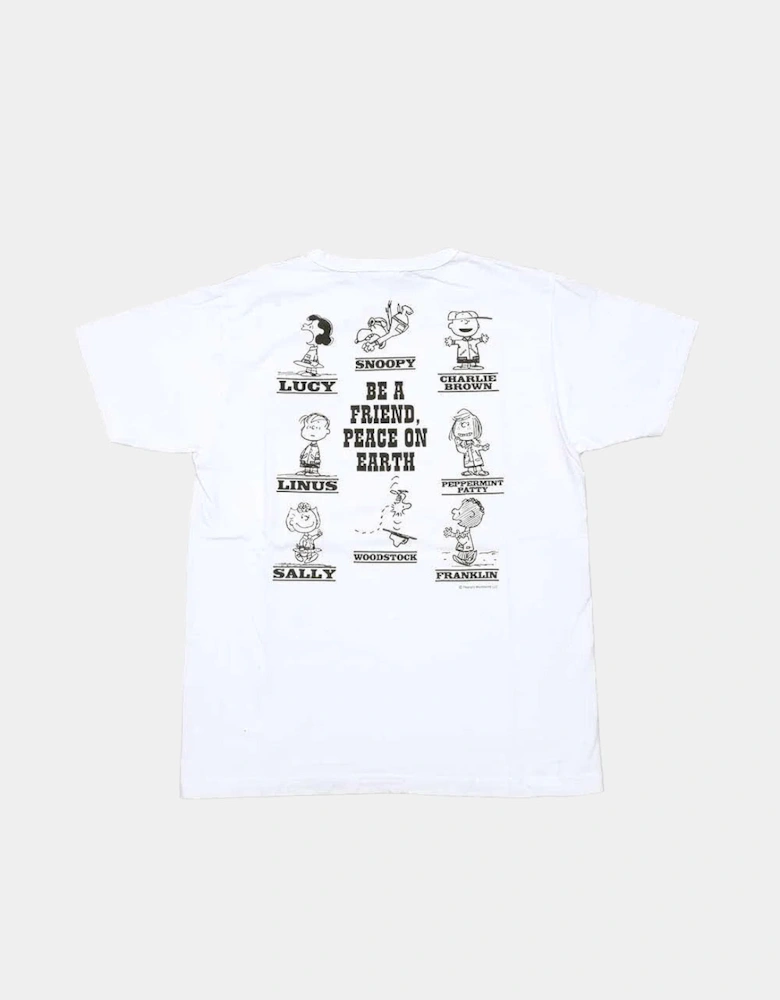 Peanuts Be A Friend T-Shirt - White