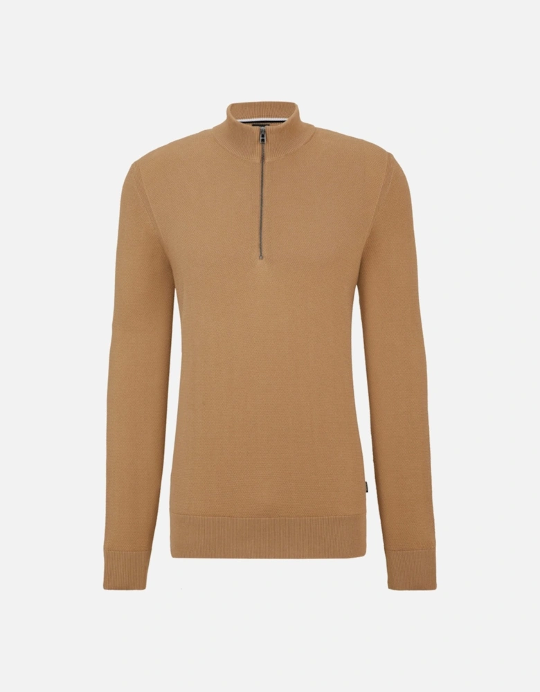 BOSS Black Ebrando-P Sweater 10255179 260 Med Beige