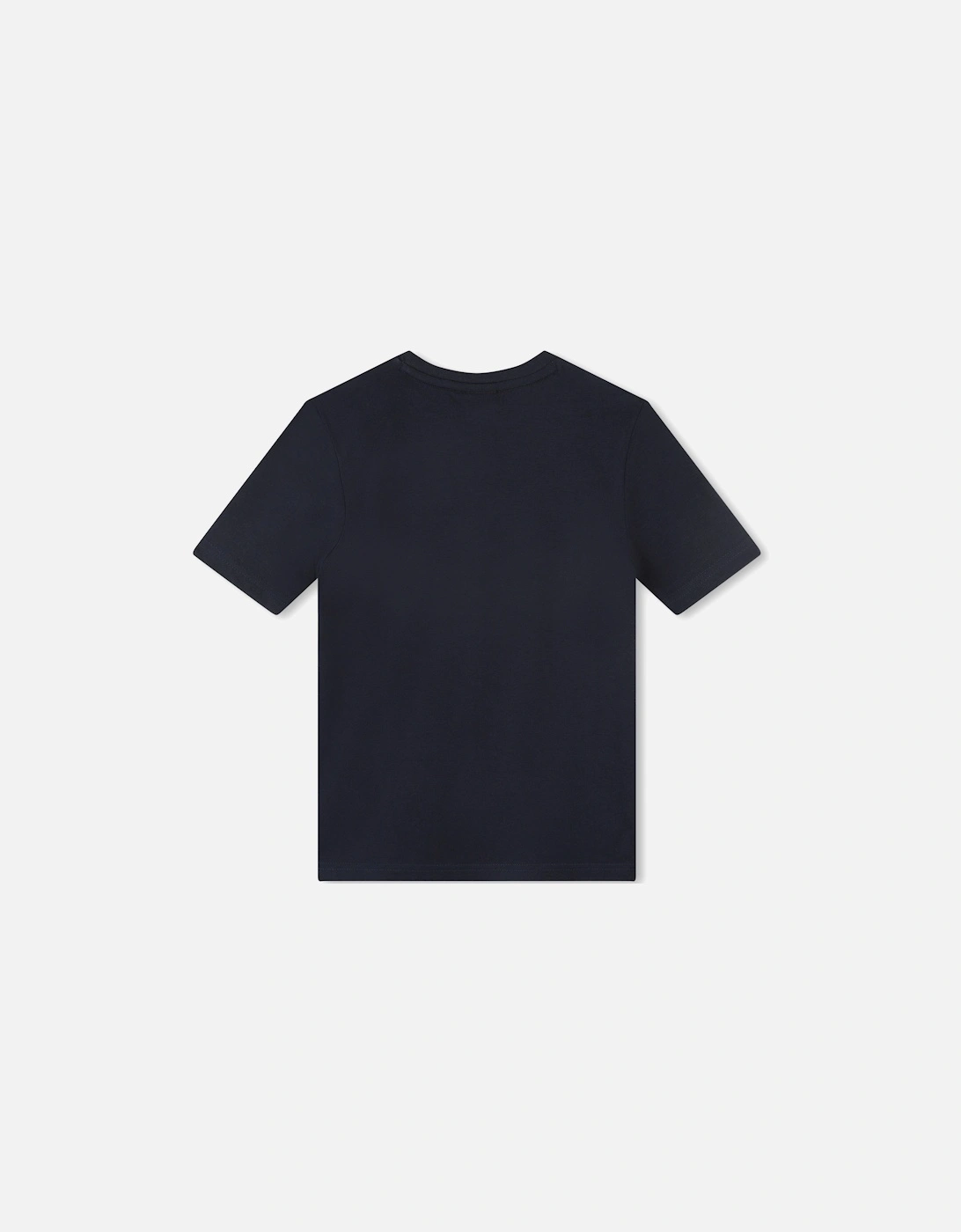 Boys Black Logo T-Shirt J25O66