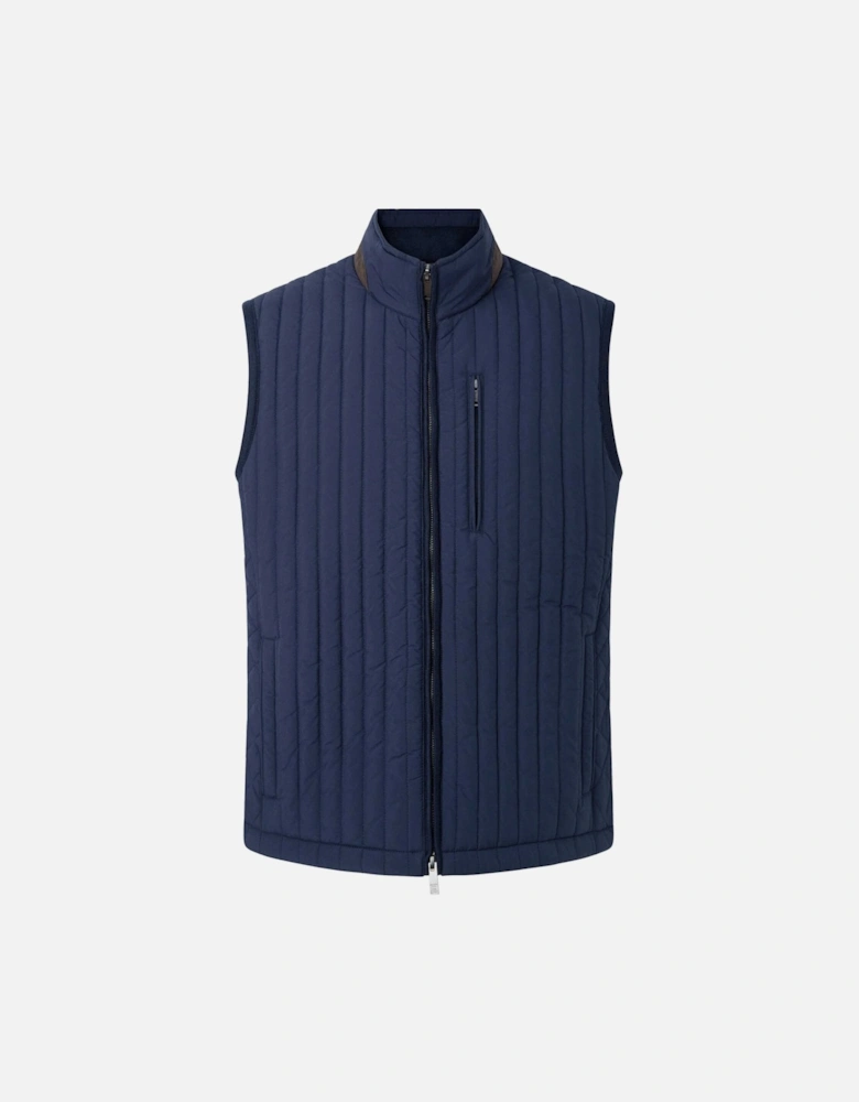 Channel Quilted Gilet