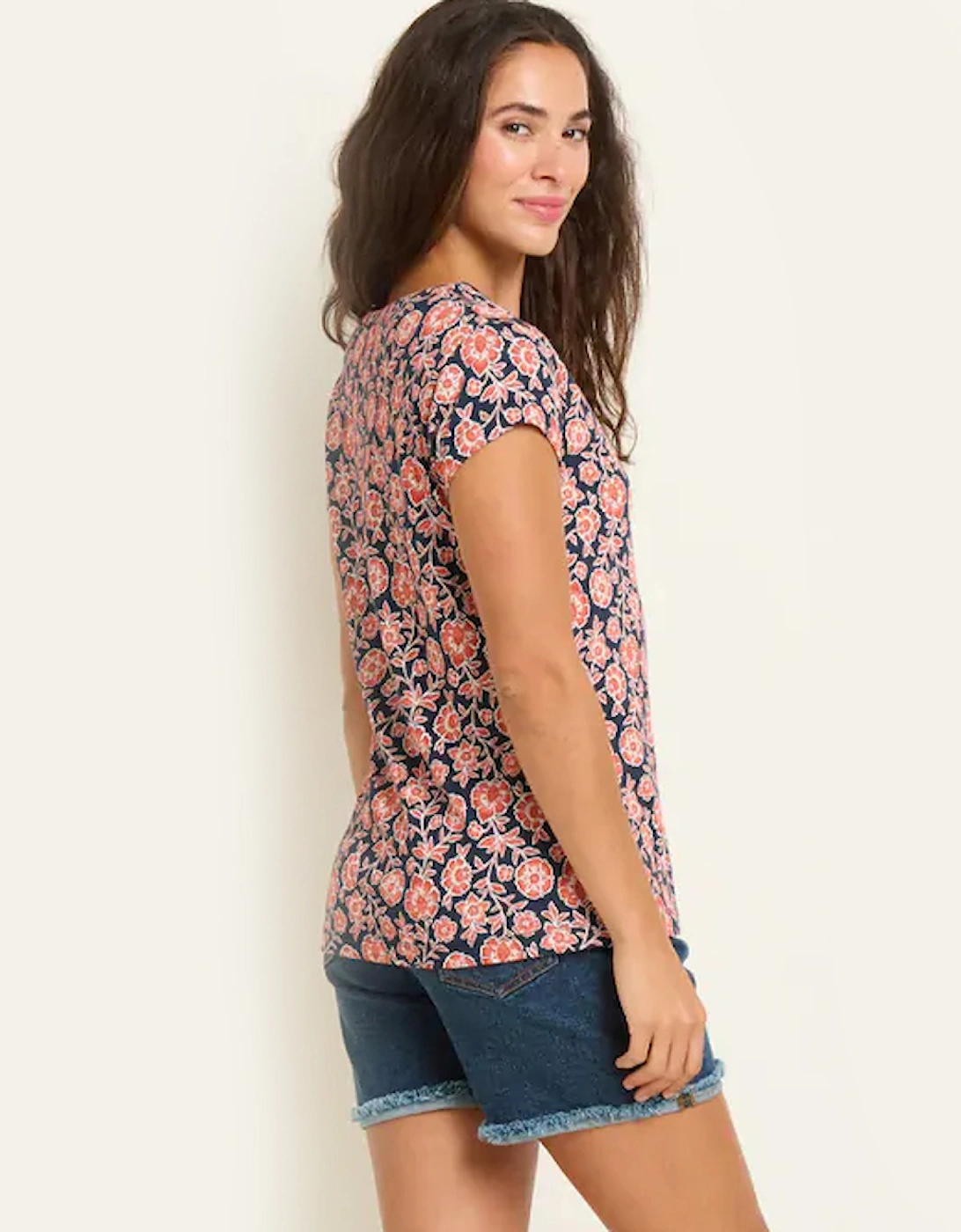 Women's Boho Floral T-Shirt Multi