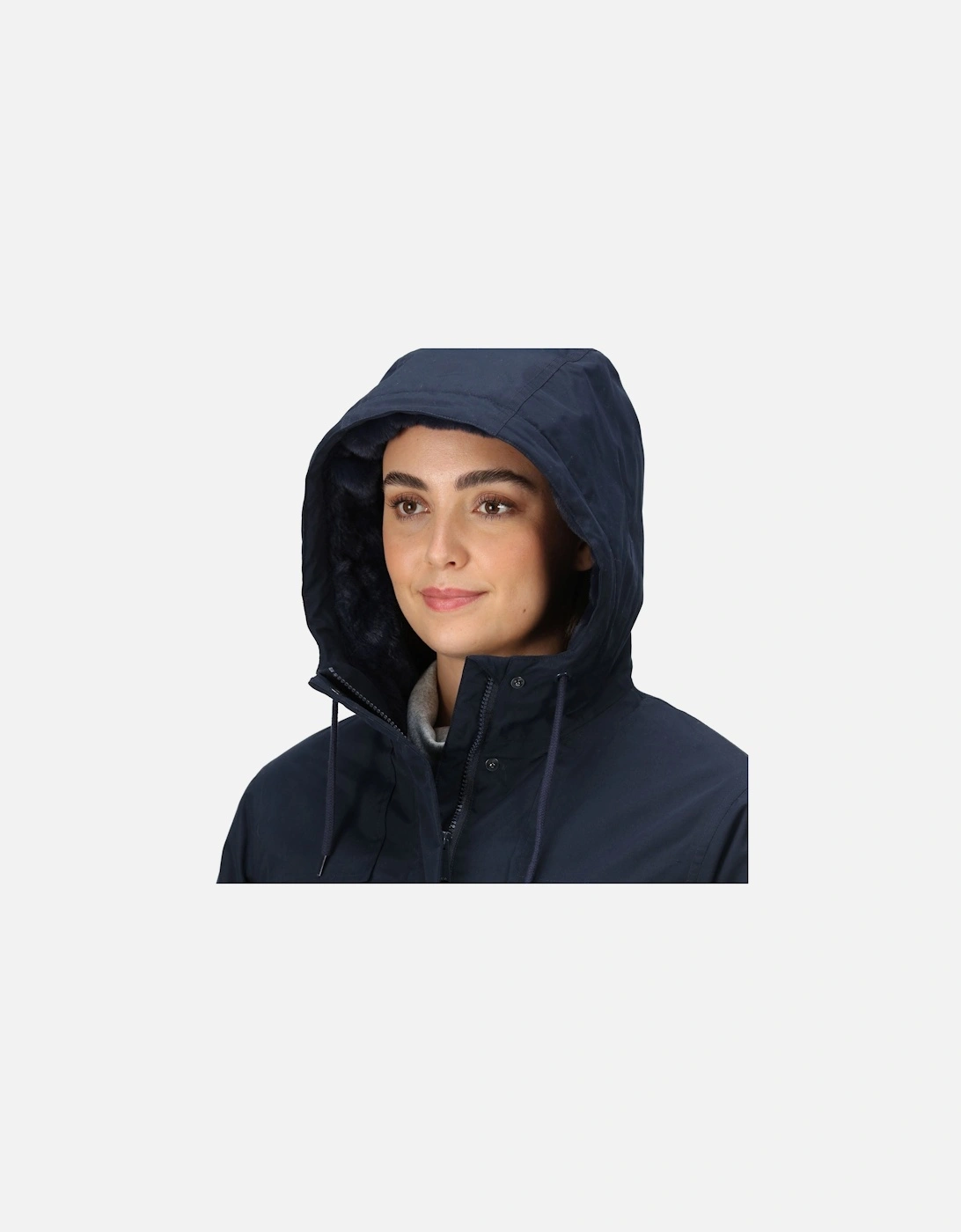 Womens Bria Fur Lined Waterproof Jacket