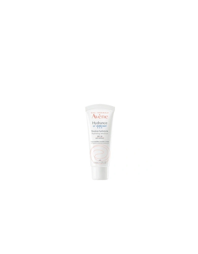 Avène Hydrance Light-UV Hydrating Emulsion SPF 30 Moisturiser for Dehydrated Skin 40ml - Avene
