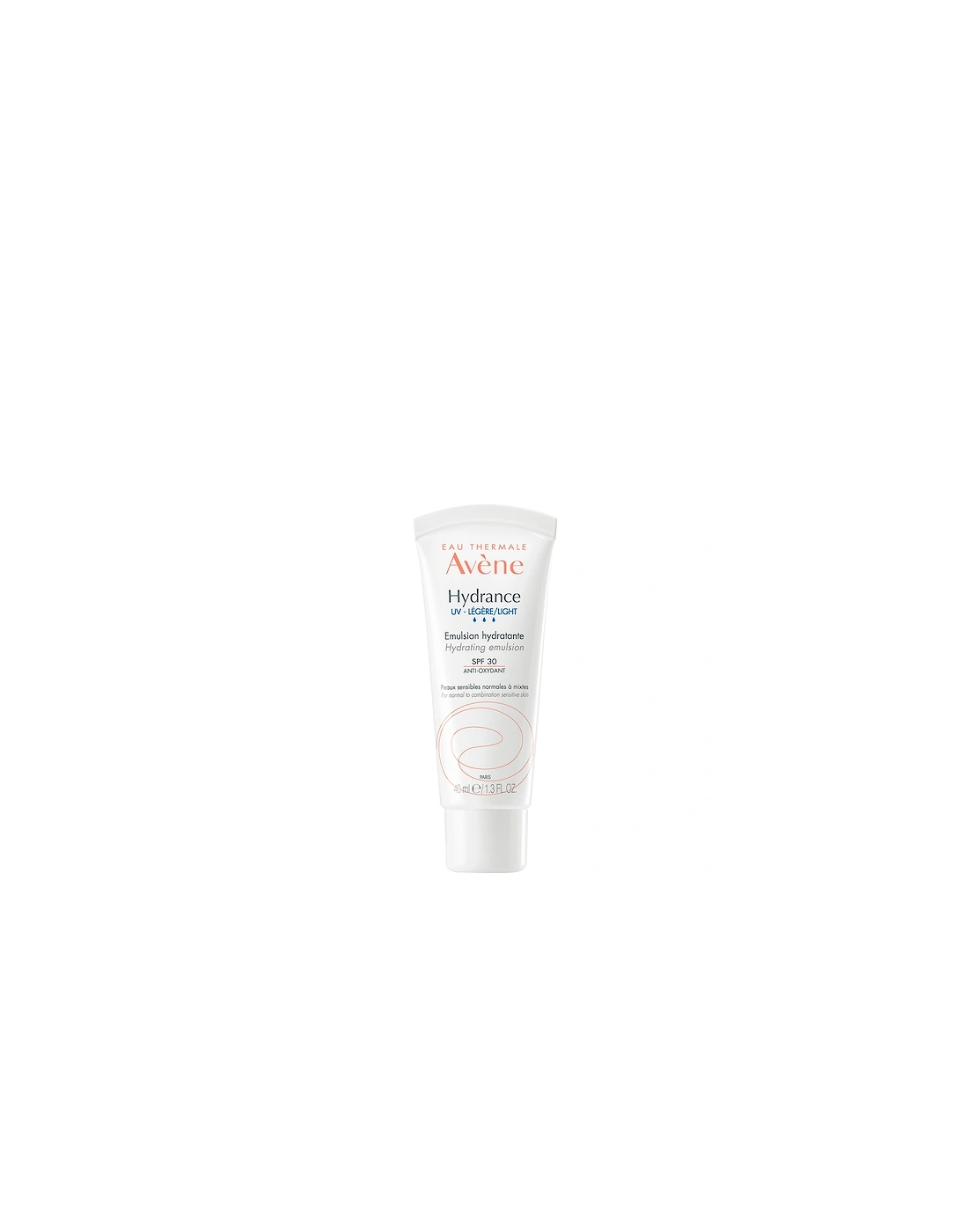 Avène Hydrance Light-UV Hydrating Emulsion SPF 30 Moisturiser for Dehydrated Skin 40ml, 2 of 1