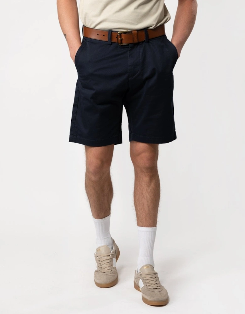 Mens Slim Twill Shorts