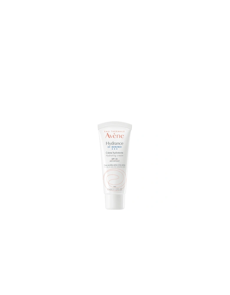 Avène Hydrance Rich-UV Hydrating Cream SPF30 Moisturiser for Dehydrated Skin 40ml - Avene
