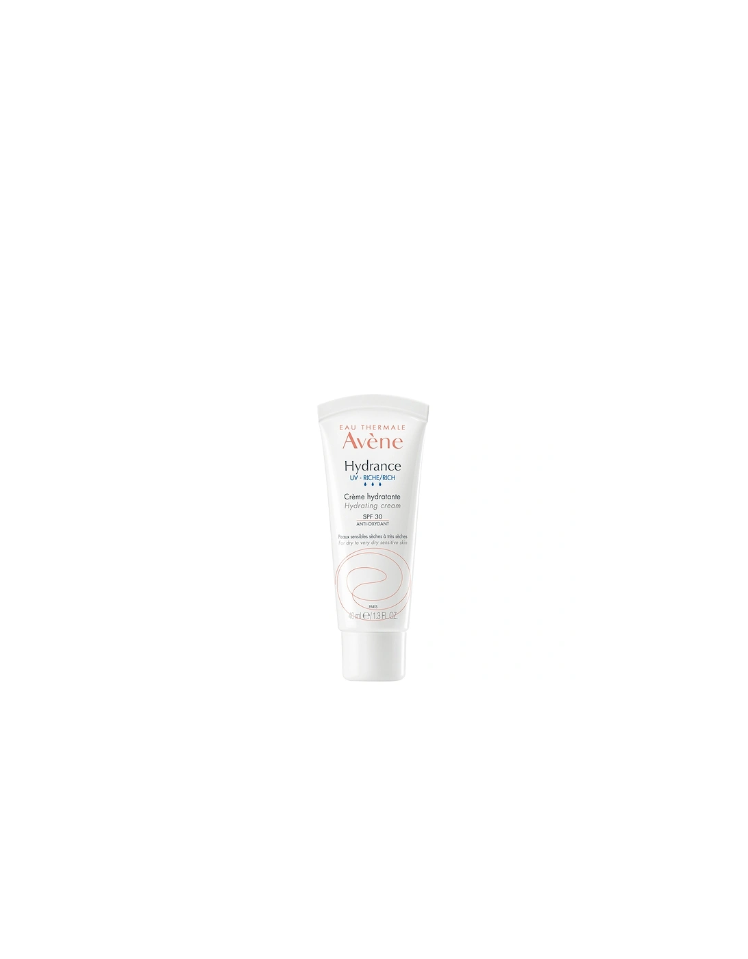 Avène Hydrance Rich-UV Hydrating Cream SPF30 Moisturiser for Dehydrated Skin 40ml, 2 of 1