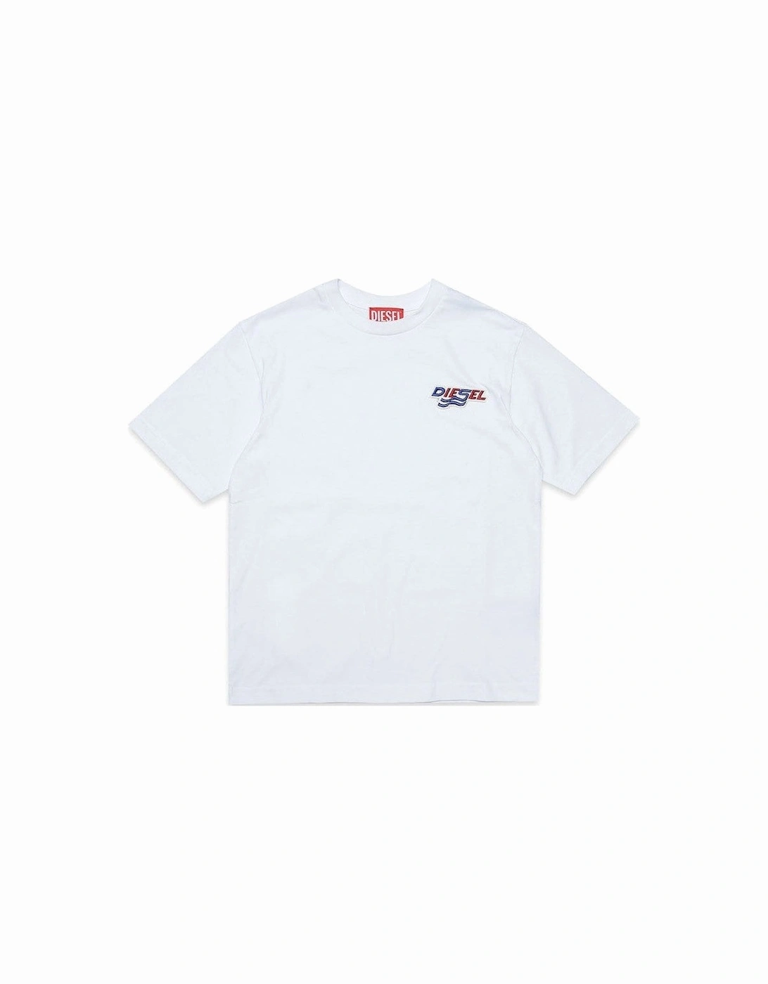 Boys White Icon Logo T-Shirt, 4 of 3