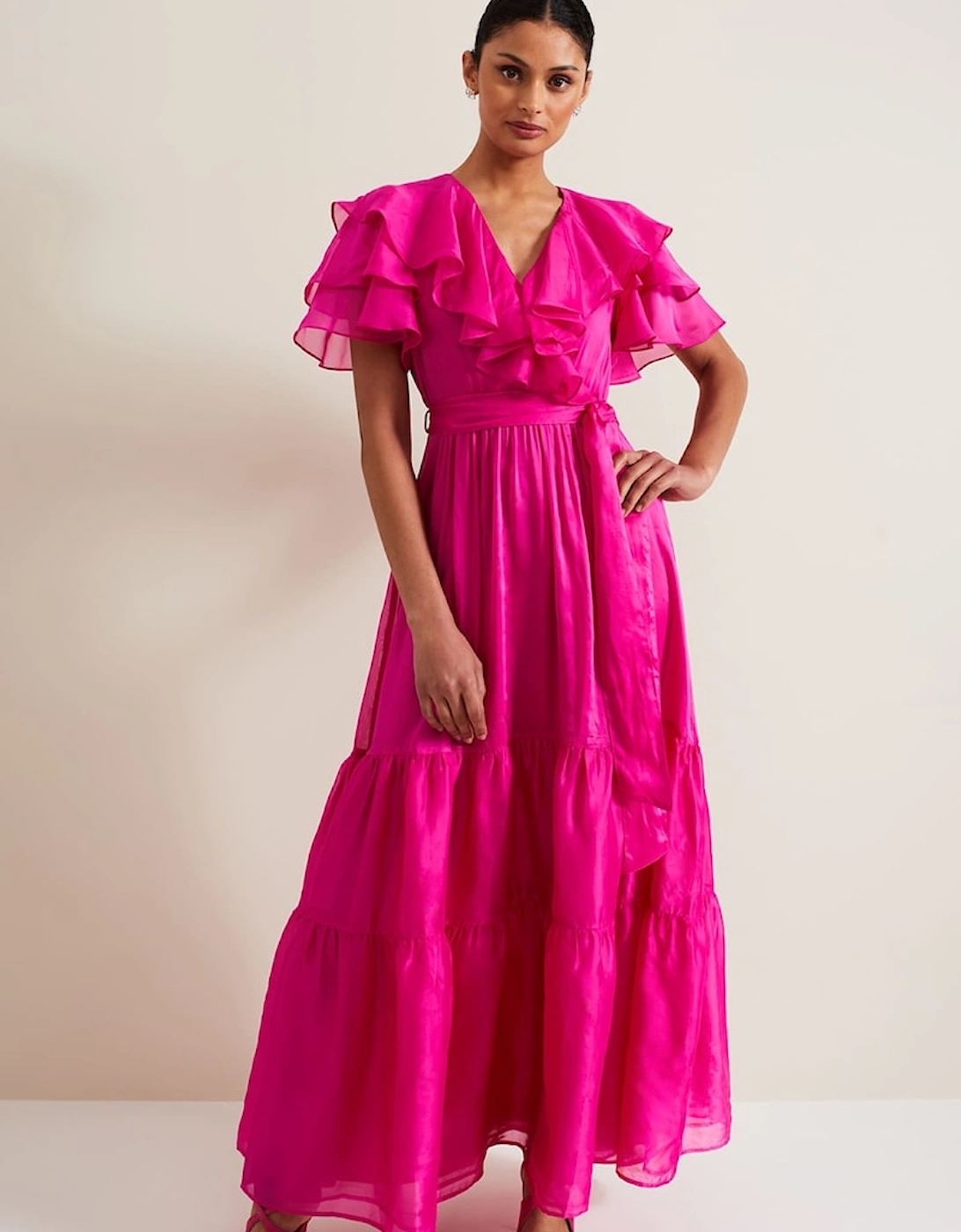 Mabelle Organza Maxi Dress, 9 of 8
