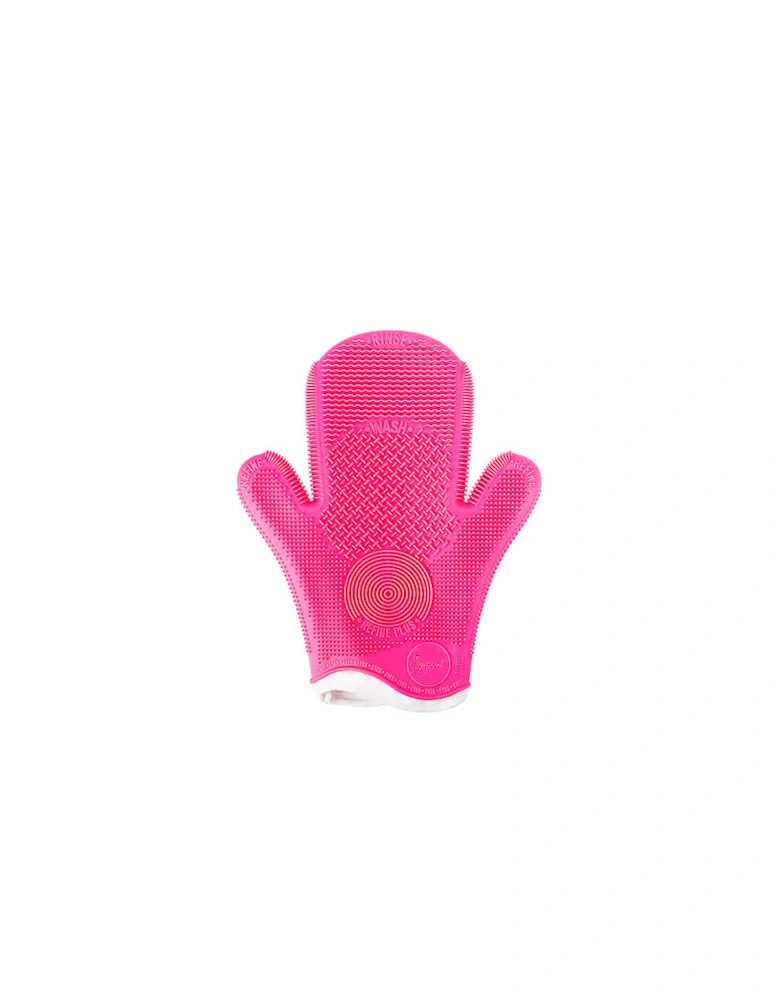 2X Spa® Brush Cleaning Glove - Pink