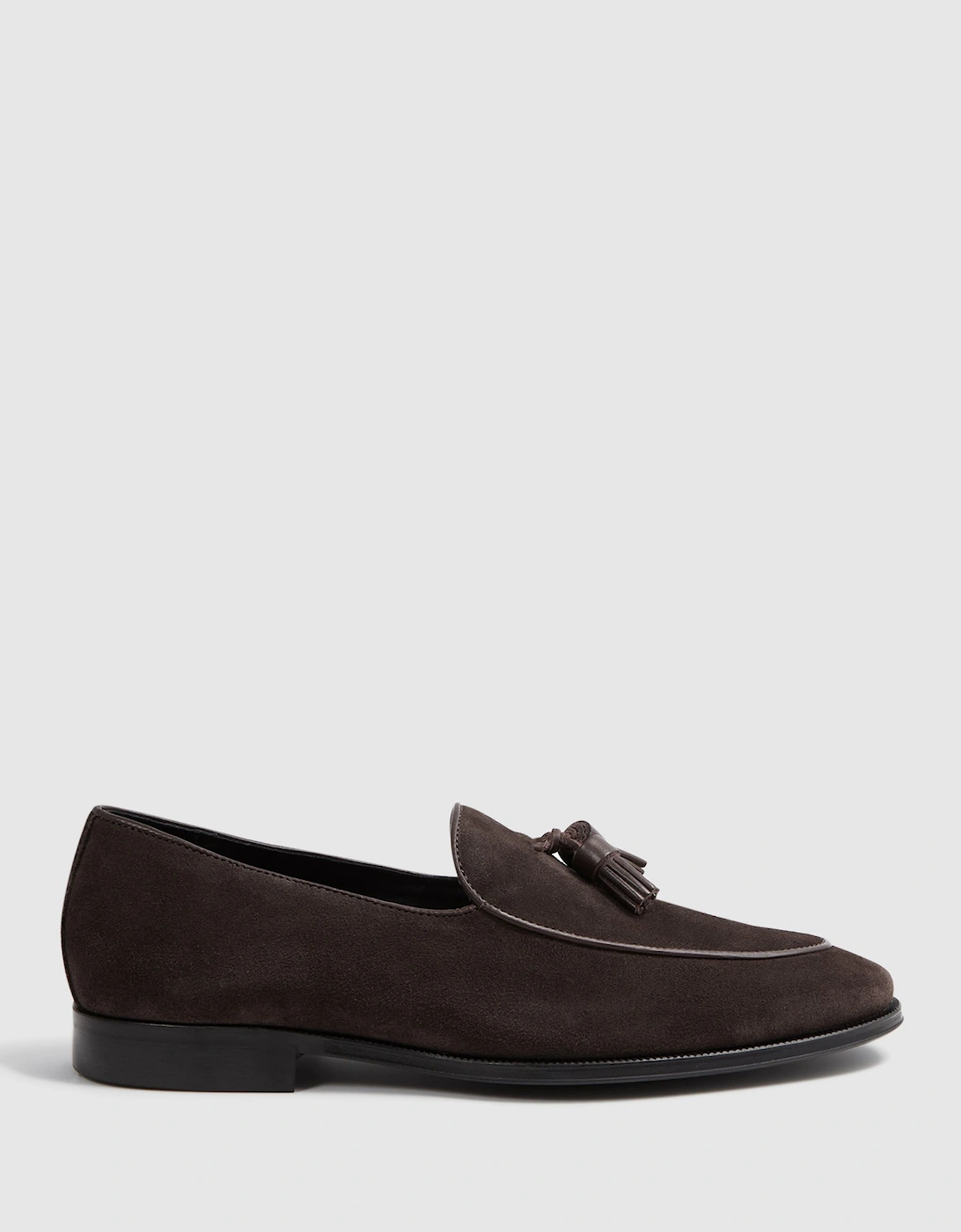 Suede Tassel Loafers, 2 of 1