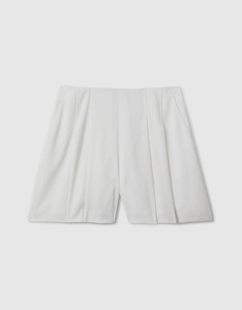 Florere High Rise Pleated Shorts