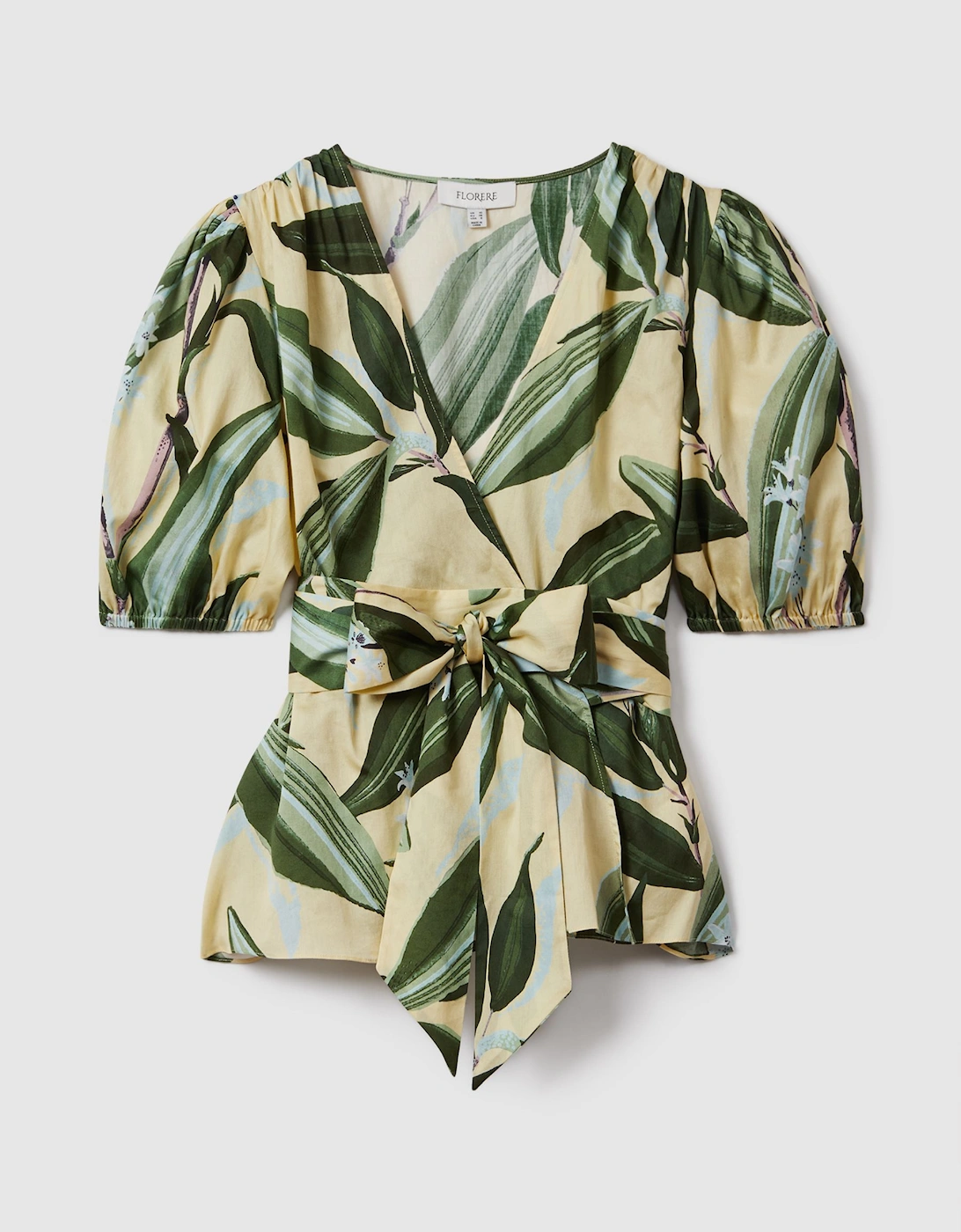 Florere Printed Wrap Blouse, 2 of 1