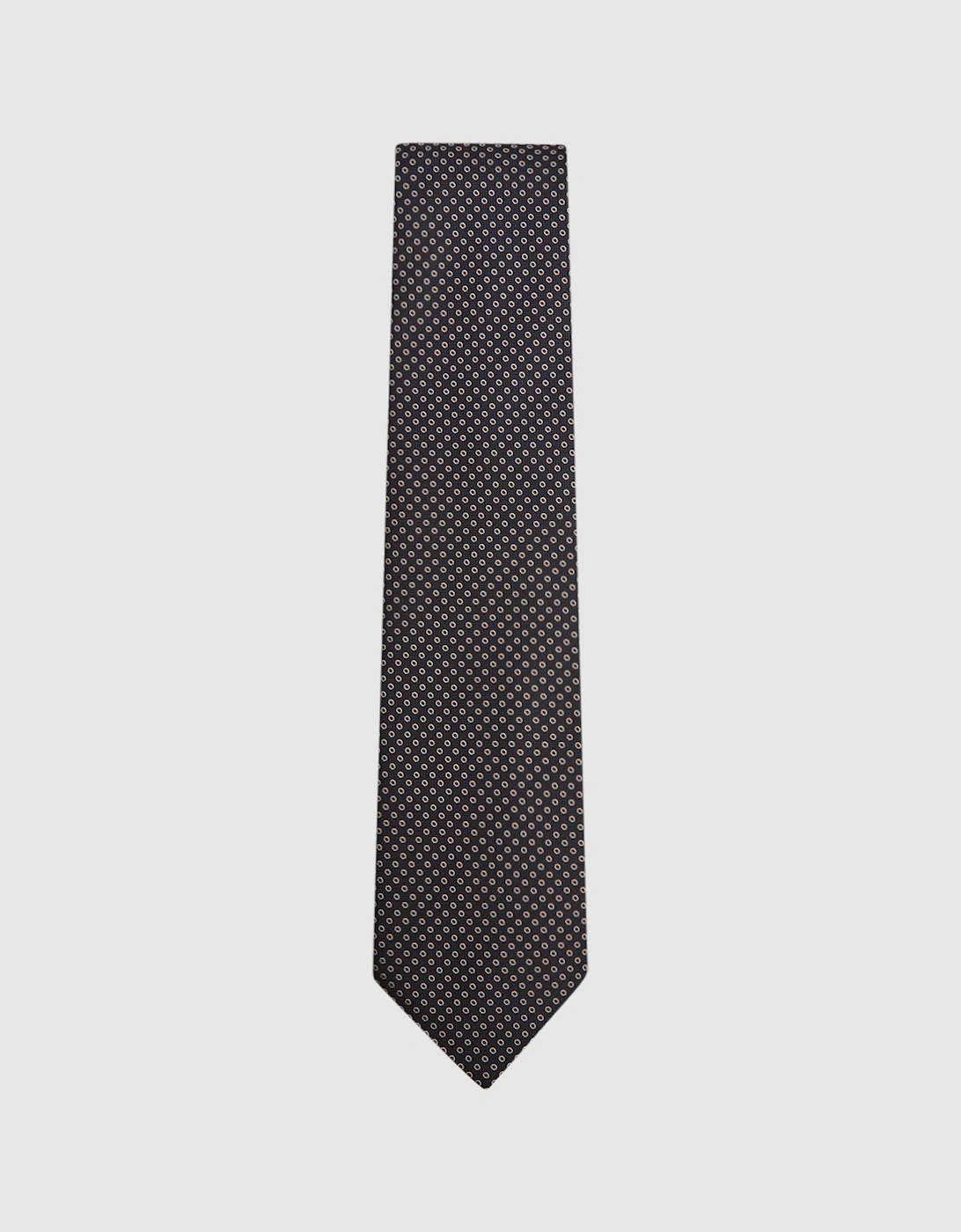 Silk Blend Spotted Tie, 2 of 1