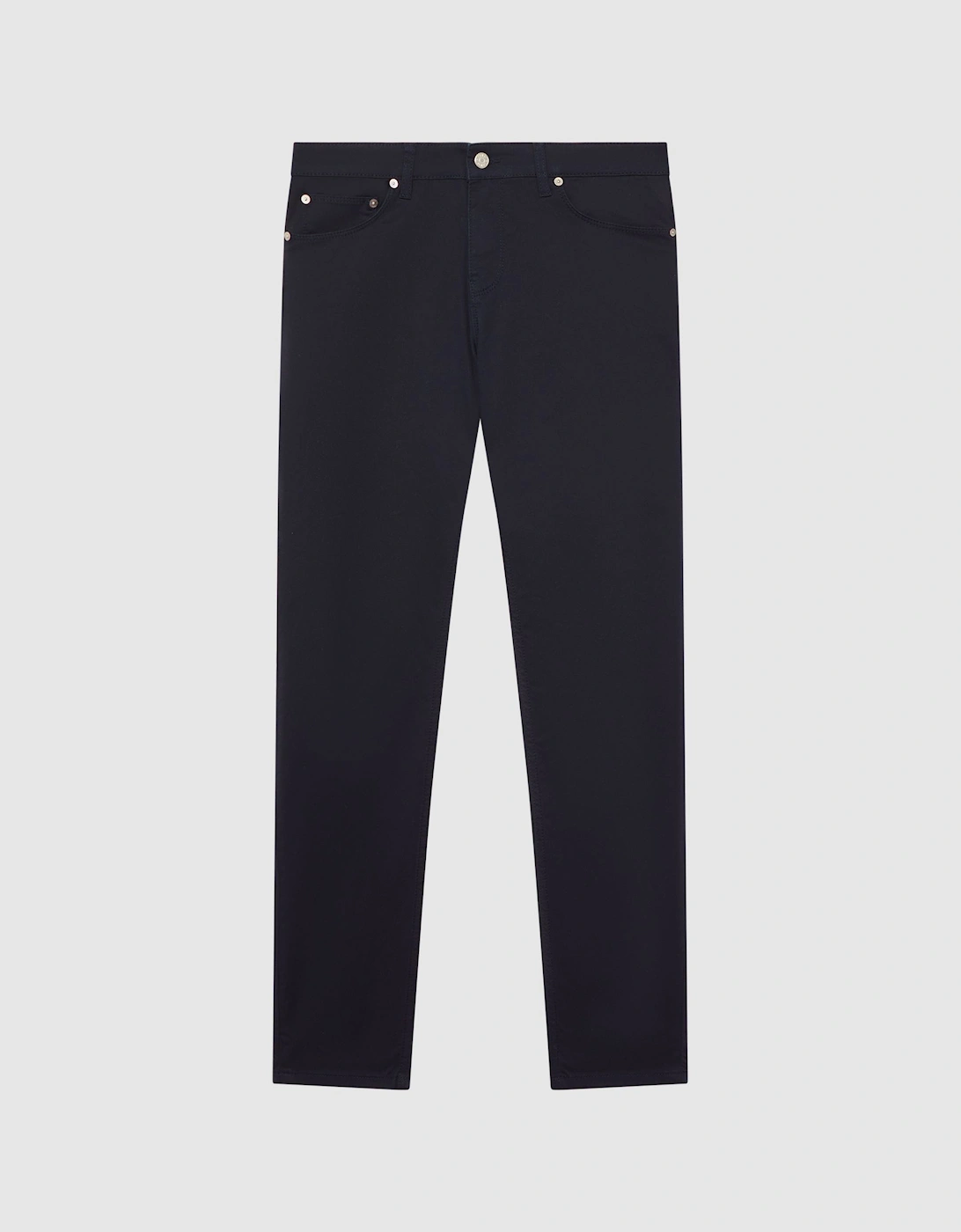 Slim Fit Five Pocket Trousers, 2 of 1