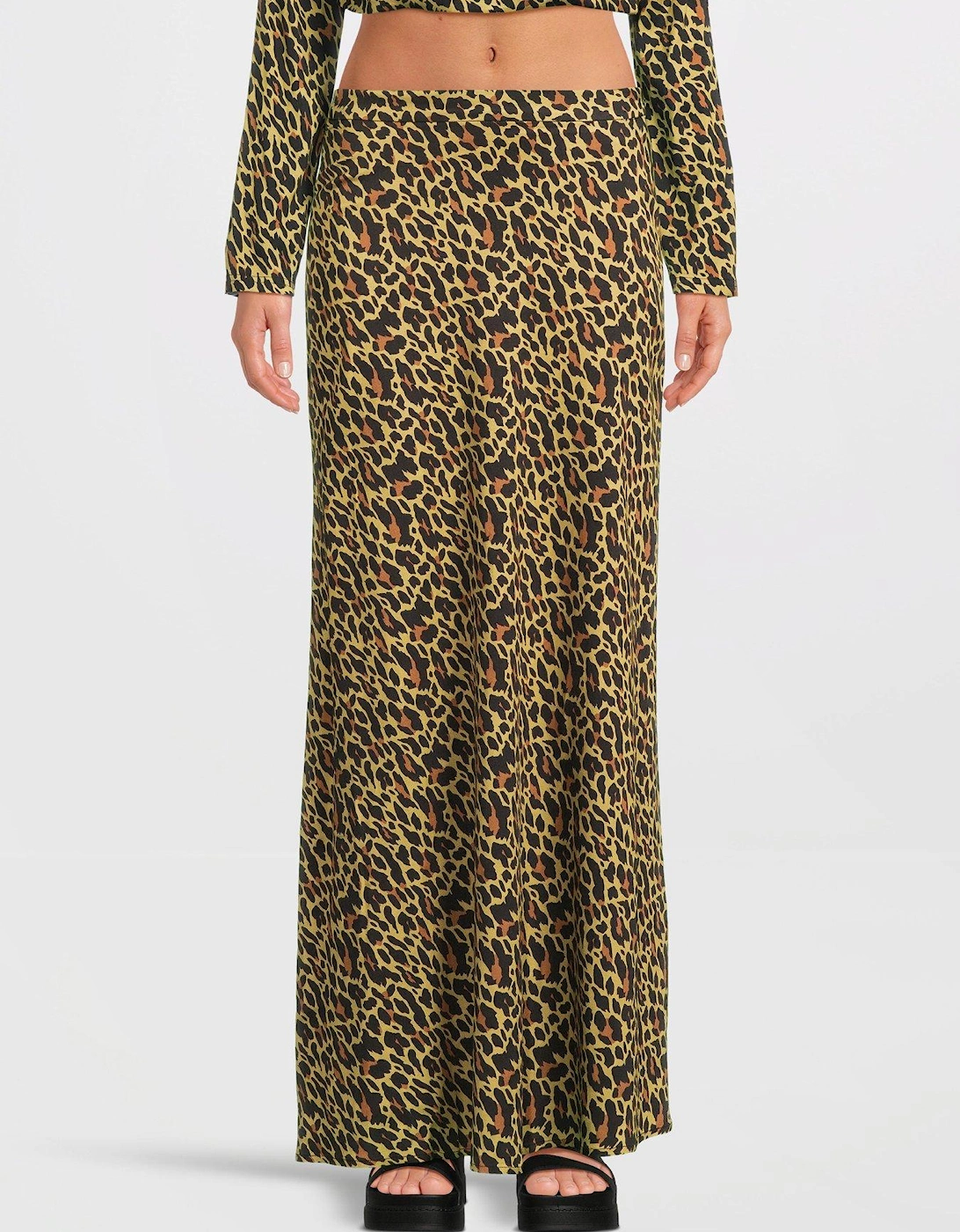 Bernie Maxi Leopard Skirt, 2 of 1