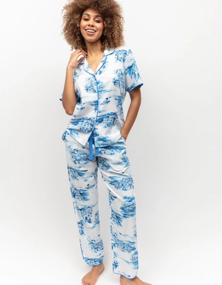 Santorini Print Pyjama Set