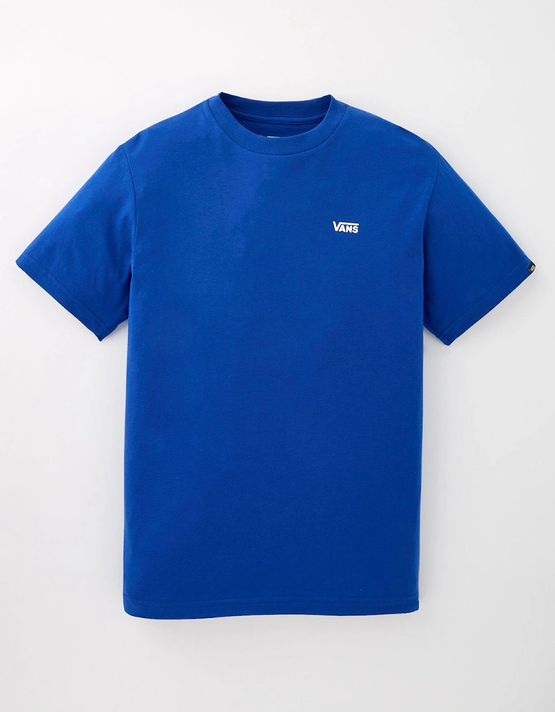 Boys Left Chest Logo T-shirt - Blue, 2 of 1